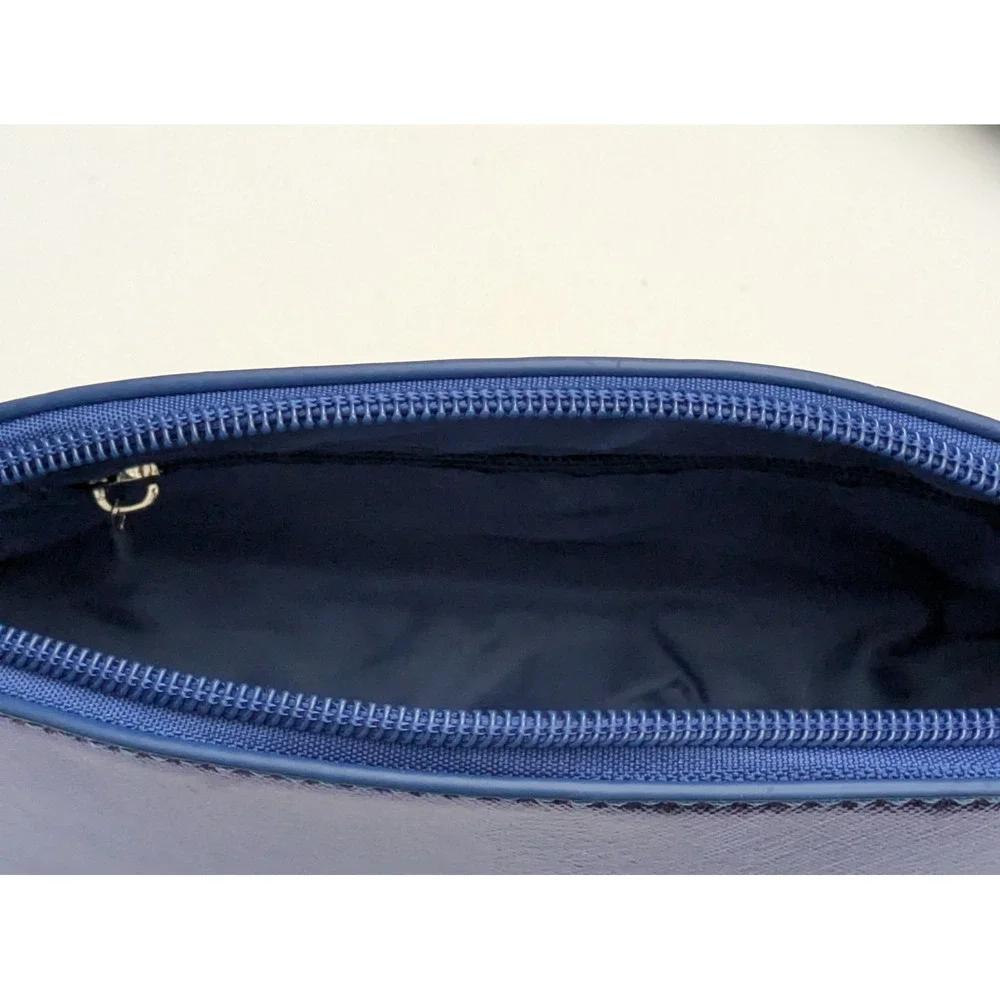 Stella &‎ Max Zip Around Cosmetic Bag Purple Blue NWT